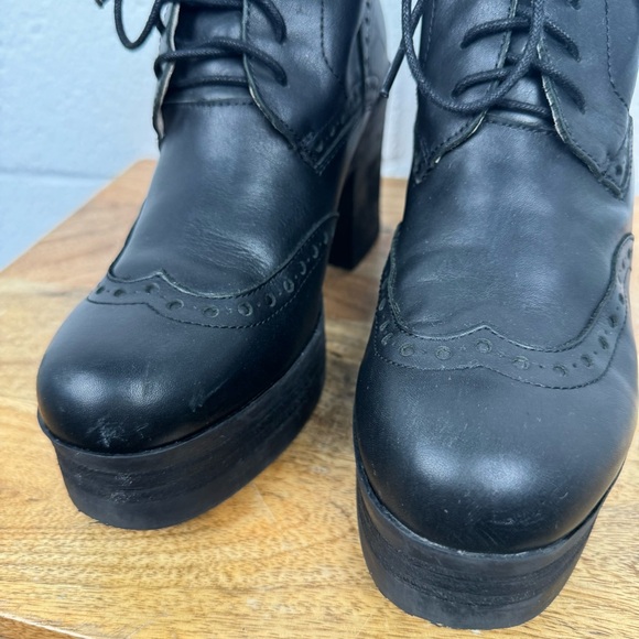 Gee Wawa Seattle Platform Boot Size 8.5 - Picture 6 of 12